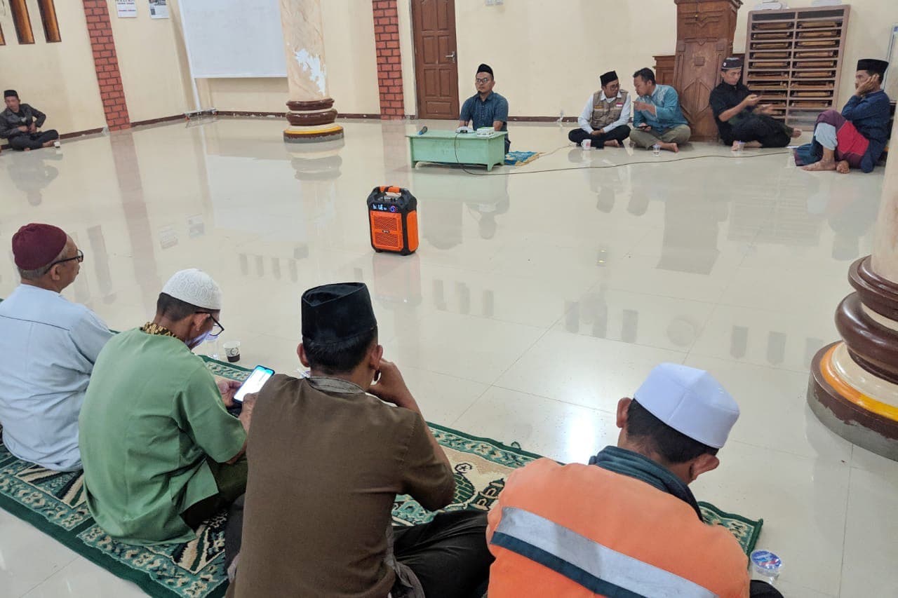 Pemaparan oleh Amir Syubban Pusat (Ketua Pemuda Jamaah Muslimin (Hizbullah))